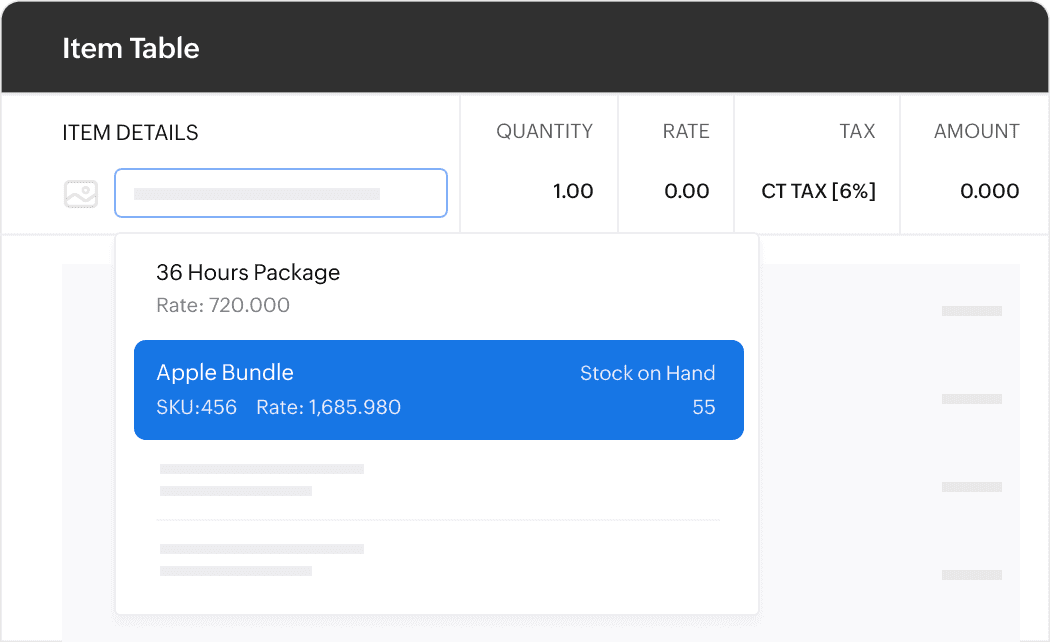 Minimize invoicing errors