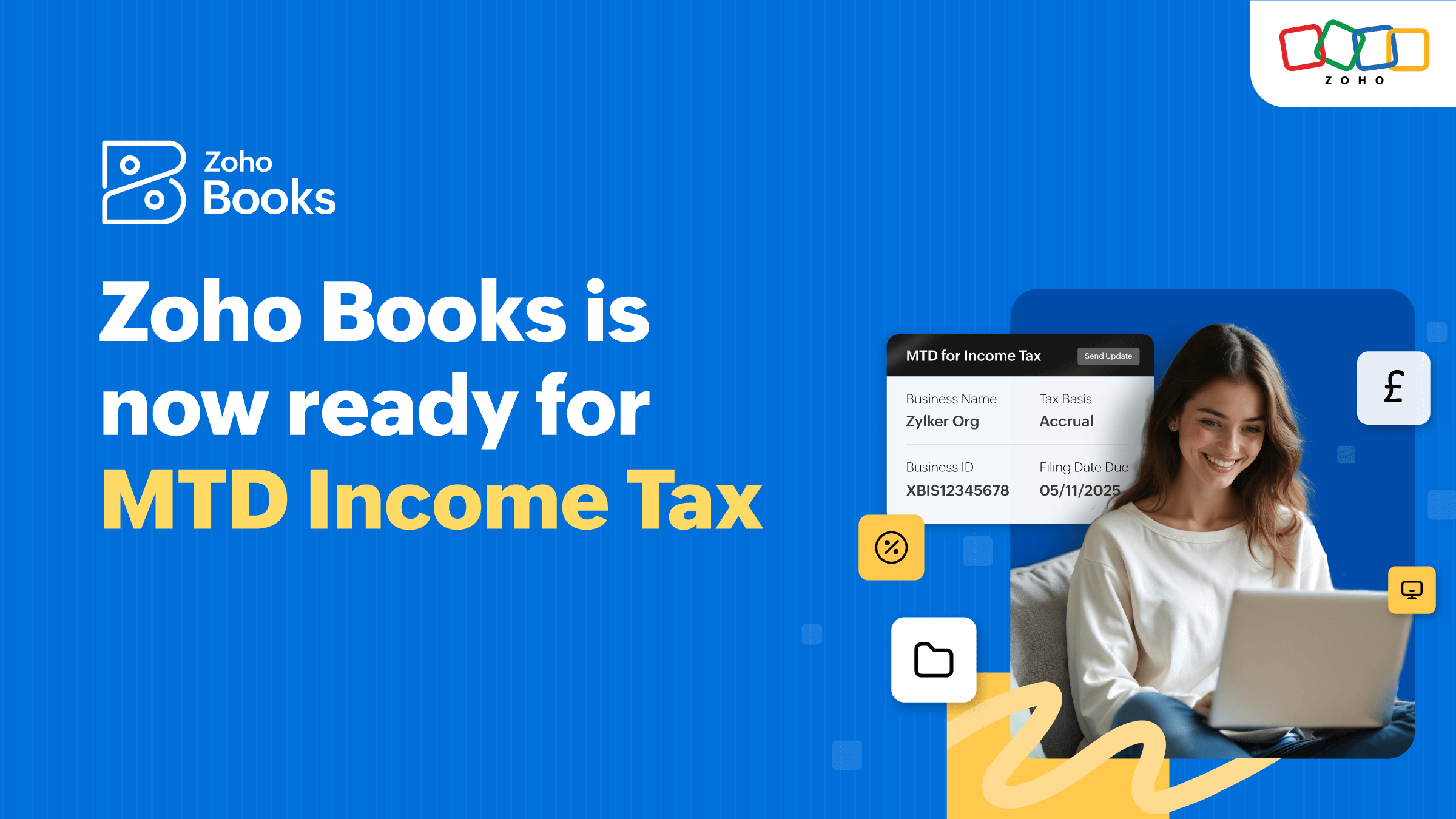 Zoho Books is now ready for Making Tax Digital for Income Tax